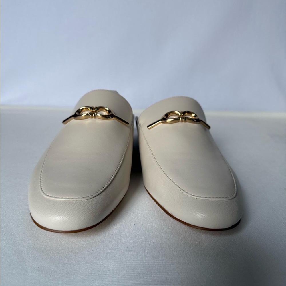 NWT Coach Sienna Slide Sandal Gold/Chalk , not white Size 10B C5770 - Picture 5 of 14